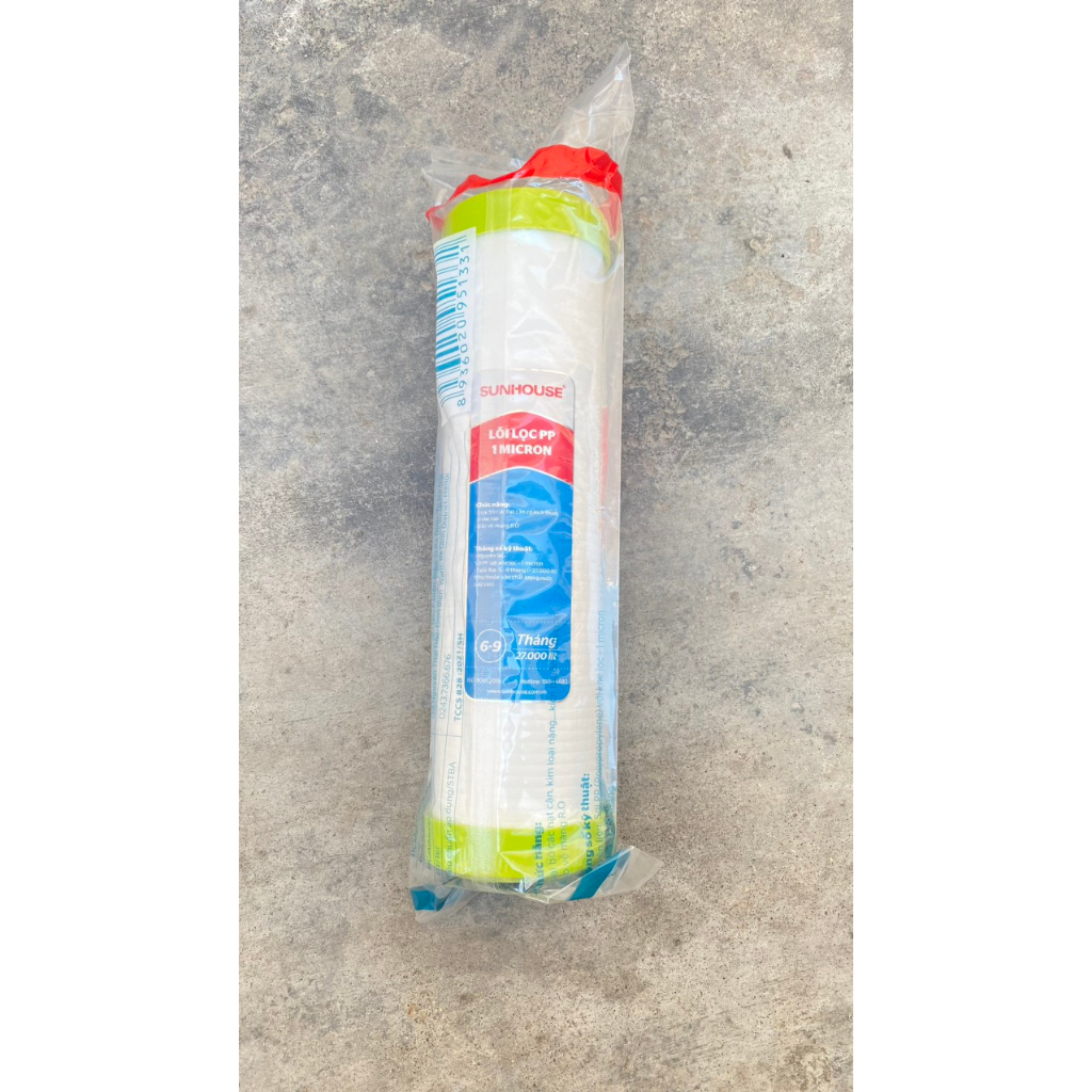 Lõi lọc số 1 sunhouse, Lõi Lọc nước sunhouse, Chính Hãng SUNHOUSE