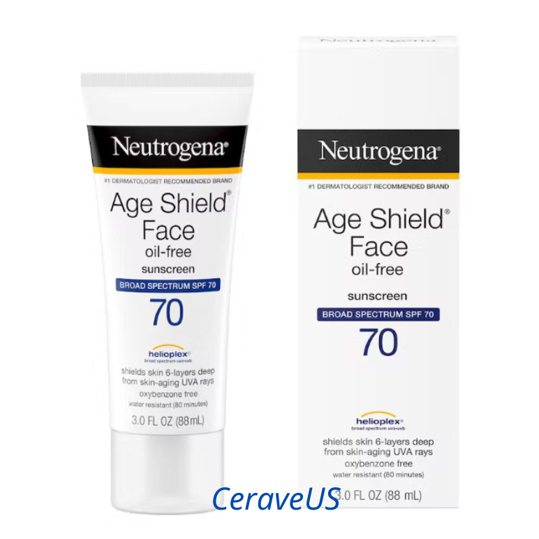 [Hàng Mỹ] Kem Chống Nắng Neutrogena Age Shield Face SPF110 88ml