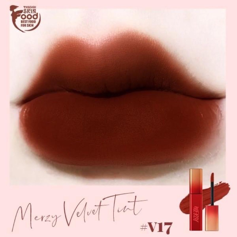 Son Kem Lì Merzy Velvet Season 3 Vỏ Đỏ