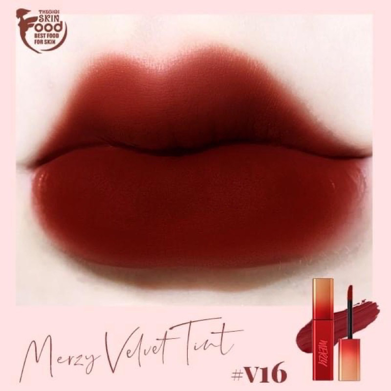 Son Kem Lì Merzy Velvet Season 3 Vỏ Đỏ