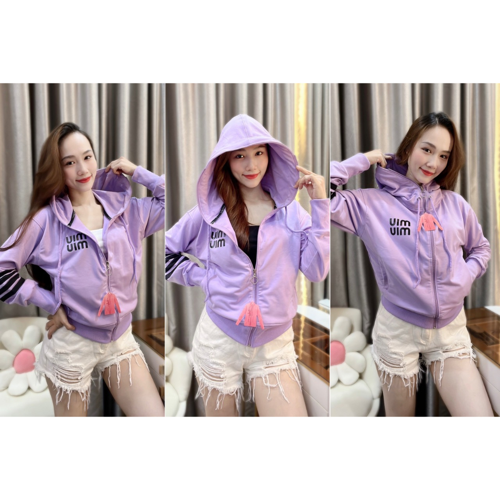Áo khoác chống nắng nữ cao cấp áo khoác in miu miu siêu hót