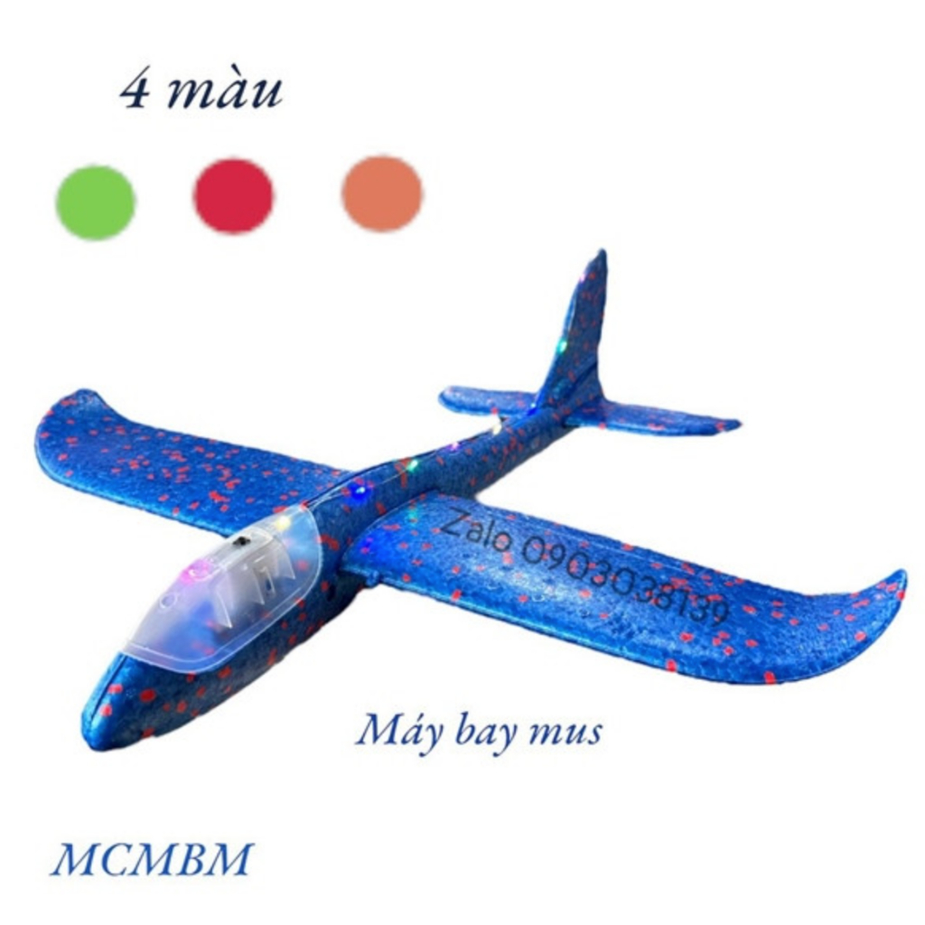 TÚI MÁY BAY MUS NHIỀU MÀU LỚN CÓ ĐÈN LED