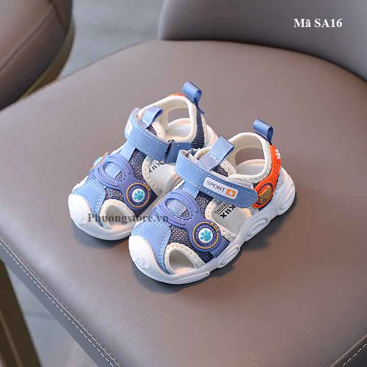 Giày sandal rọ cho bé trai từ 0-3 tuổi năng động SA16