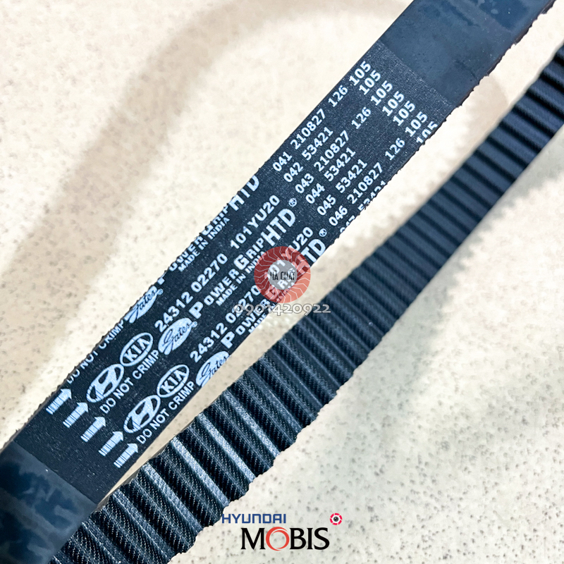 Dây curoa cam HYUNDAI GETZ, i10 🚘 Nhập khẩu chính hãng HYUNDAI MOBIS Ấn Độ; Bảo hành 100% chính hãng
