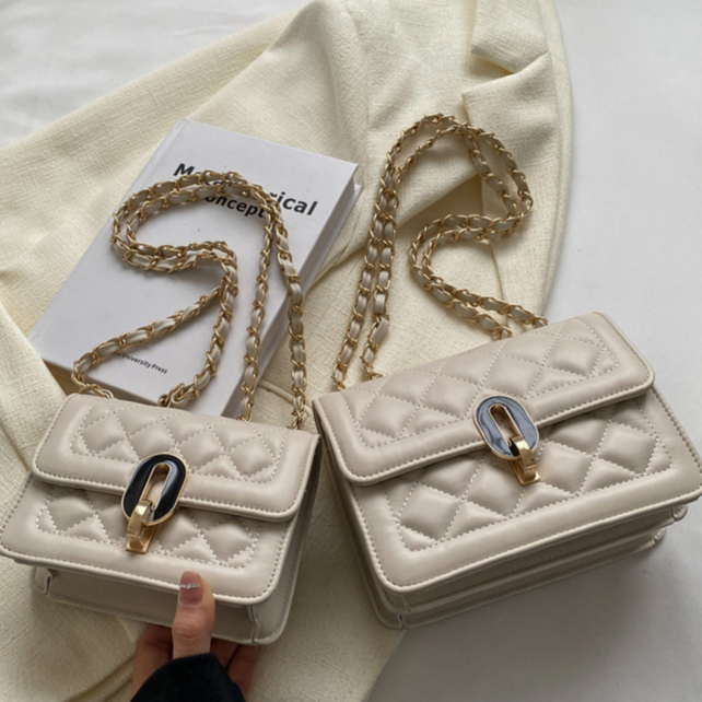 Túi xách nữ túi đeo chéo khóa tròn phong cách Hàn Quốc SMN565