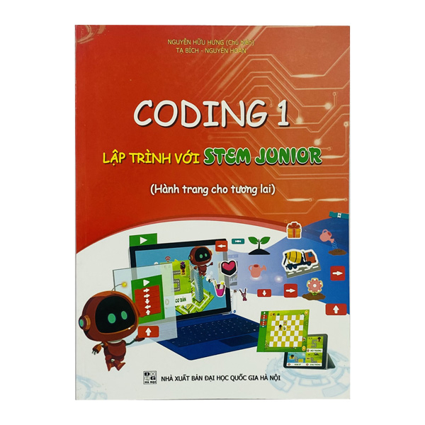 Sách Coding 1 lập trình với Stem Junior (Hành trang cho tương lai)