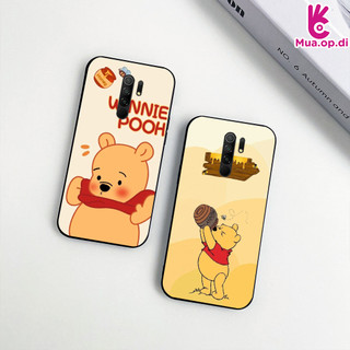 Ốp Silicon in Gấu Pooh Xiaomi Redmi Note 8 Pro,  Redmi 9, Redmi 8A, Redmi 8 Không phai màu