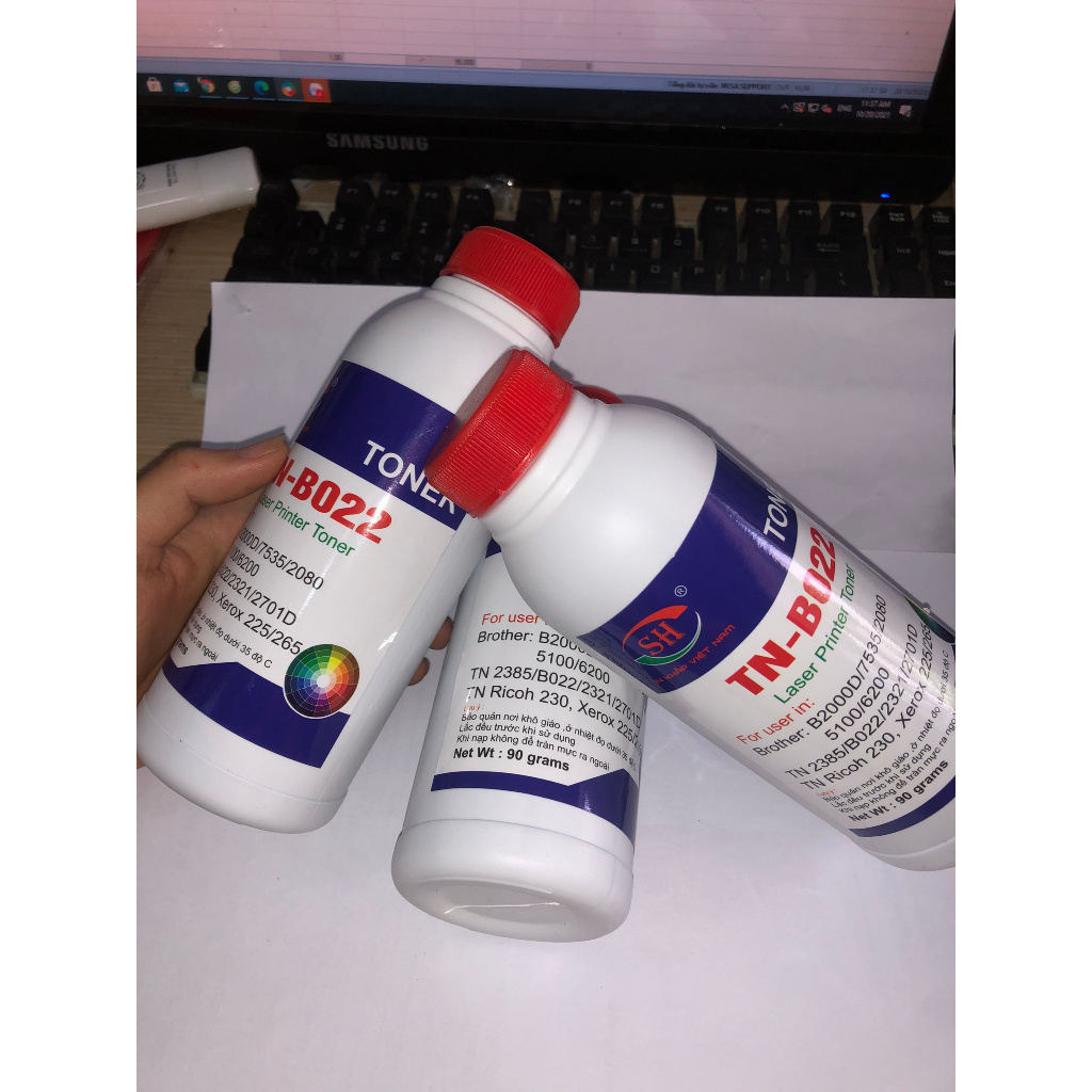 Chai lọ mực đổ máy in Brother HL2321 2240 TN2385 B022 ...- Mực đổ brother cho cả các dòng máy in brother đời cao