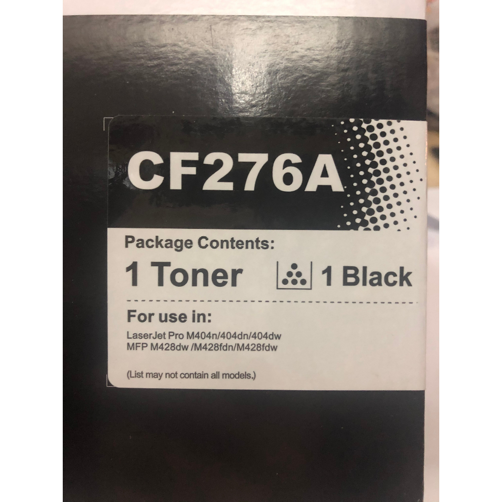 Hộp mực máy in 76A CF276A CRG057 276 CF276 cho máy in HP M404n M404dn M404dw M428DW Canon LBP 223dw 226dw