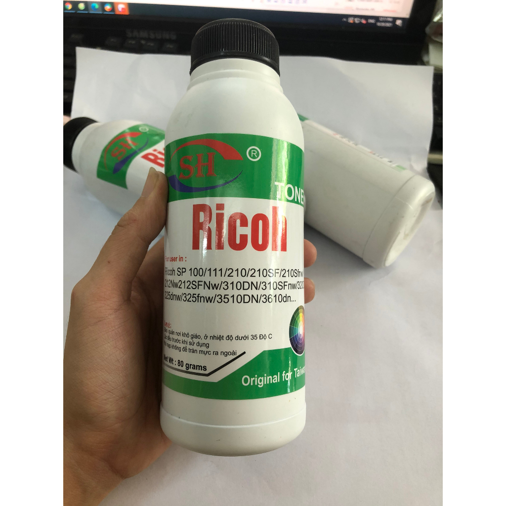 Chai Lọ mực đổ máy in Ricoh SP100 SP111 SP210 SP212 SP310 SP325...