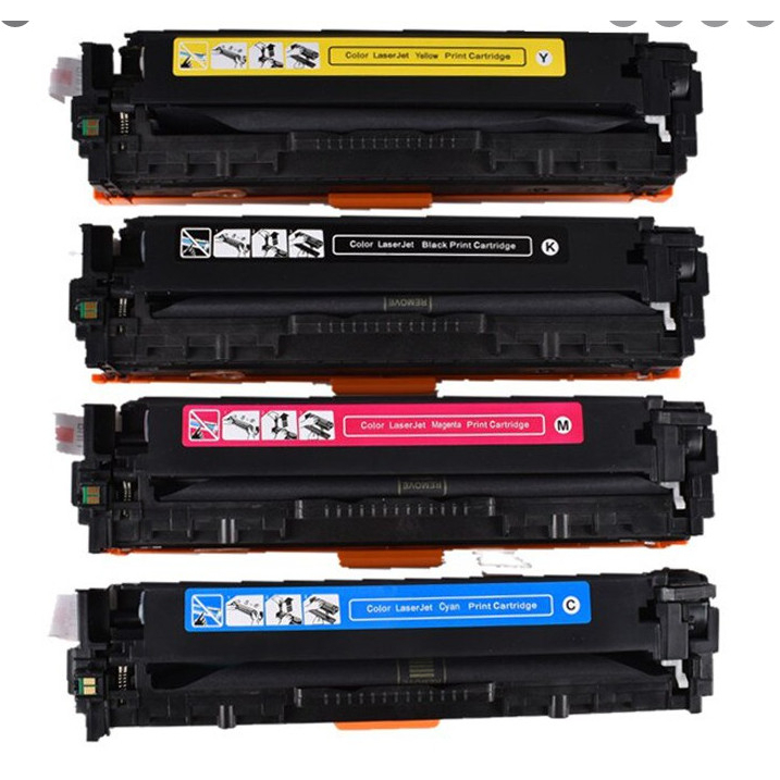 Hộp mực máy in màu HP LaserJet Pro CP 1025 CP1025 1026nw 1027nw M175nw 126A 126 CE310 CE311 CE312 CE313 Canon 7018 7018C