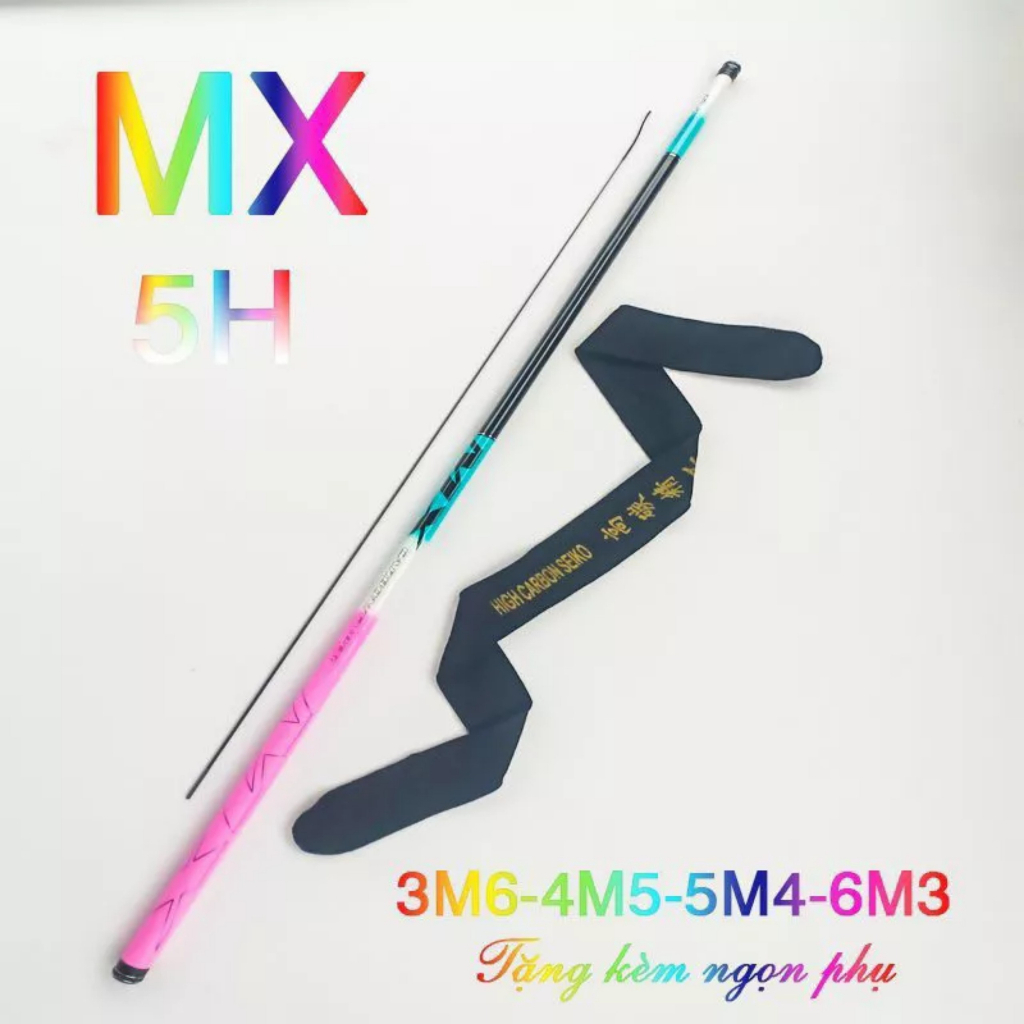 Cần Câu Tay MX 5h Chuyên Đánh Cảm Giác Tặng Kèm Ngọn Phụ