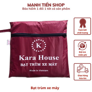 Bạt trùm xe máy vải dù cao cấp 220cm x 115cm