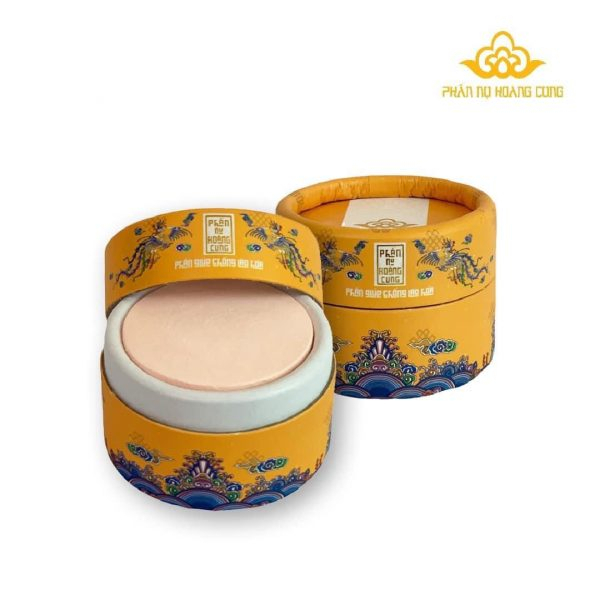 Phấn phủ trang điểm chống lão hóa màu da mỏng nhẹ, makeup nâng tone, chiết xuất thiên nhiên - Phấn Nụ Hoàng Cung
