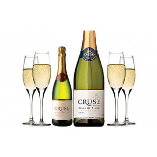 Vang nổ pháp Sparkling Wine Cruse Brut (vang sủi tăm)