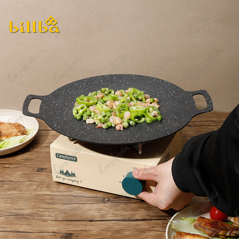 Bếp gas mini phong cách Hàn Quốc dùng đi du lịch dã ngoại cắm trại, có túi đựng BB4415 - Billba Outdoors