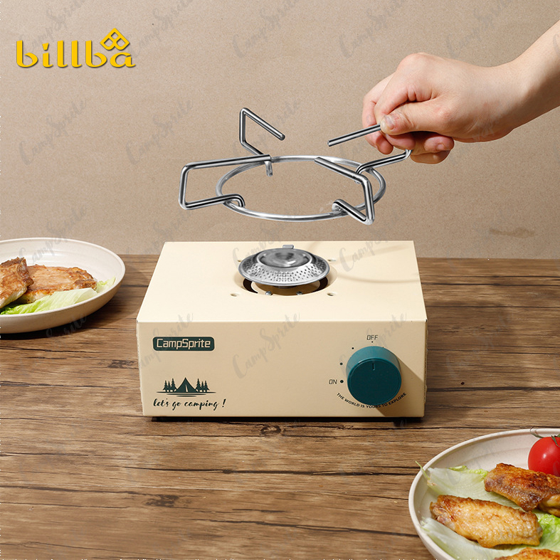 Bếp gas mini phong cách Hàn Quốc dùng đi du lịch dã ngoại cắm trại, có túi đựng BB4415 - Billba Outdoors