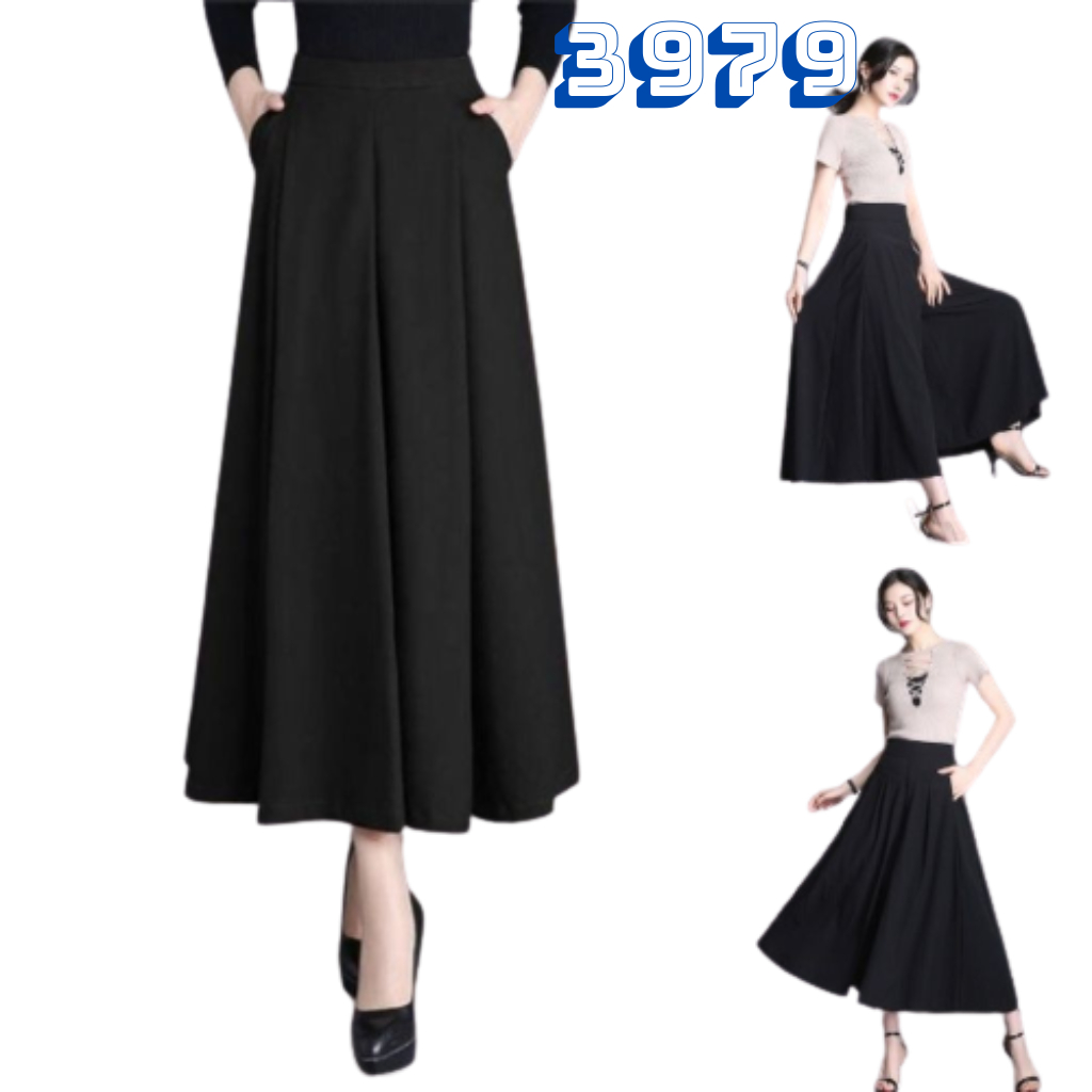 Quần váy nữ dài Thun Thời Trang Y0356