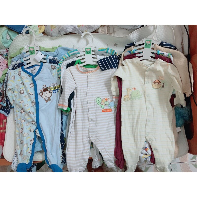 Sét 2 chiếc móc 3 tầng treo bộ body liền thân cho bé trai bé gái