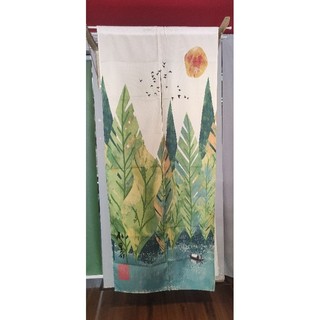 Màn rèm noren 2 mảnh (chưa kèm thanh)