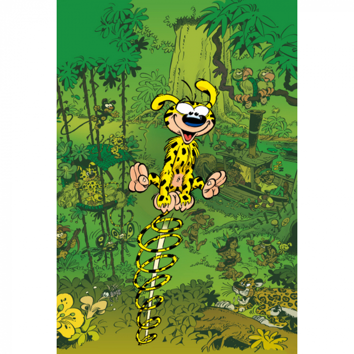 Postcard - Manga Marsupilami Full Color