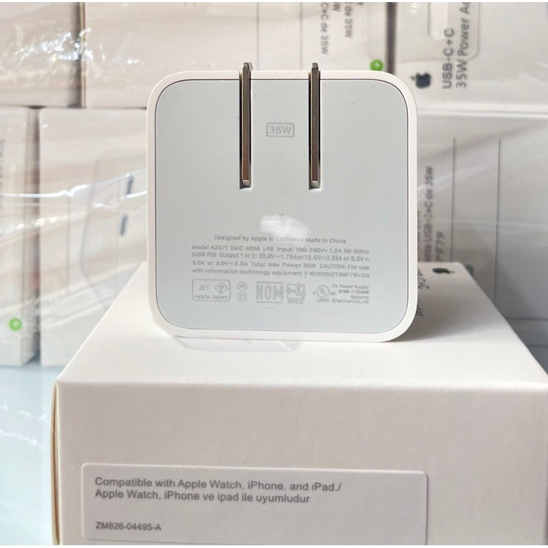 Củ sạc 35W 2 cổng Tuyp C