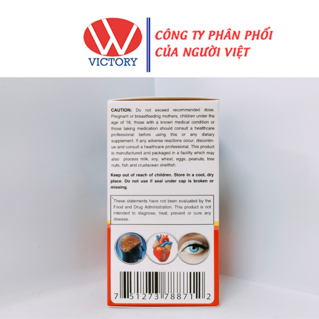 OMEGA 3,6,9 Healthy Beauty - Viên Uống Chăm Sóc Sức Khỏe Cho Mắt, Não, Tim Mạch - Hộp 100 & 200 viên – VictoryPharmacy