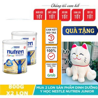 [Tặng Qùa ] Bộ 2 lon sữa bột nutren junior 800gr