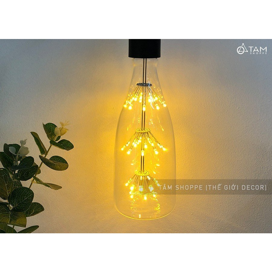 Bóng đèn Edison Led sao rơi hình chai