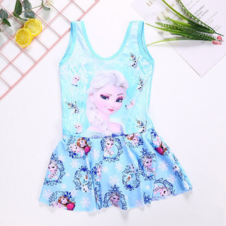 Bikini bé gái, đồ bơi Elsa cho bé