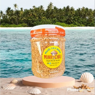 Muối tôm hạt Tây Ninh ăn trái cây, bánh tráng cay vừa,  ít mặn