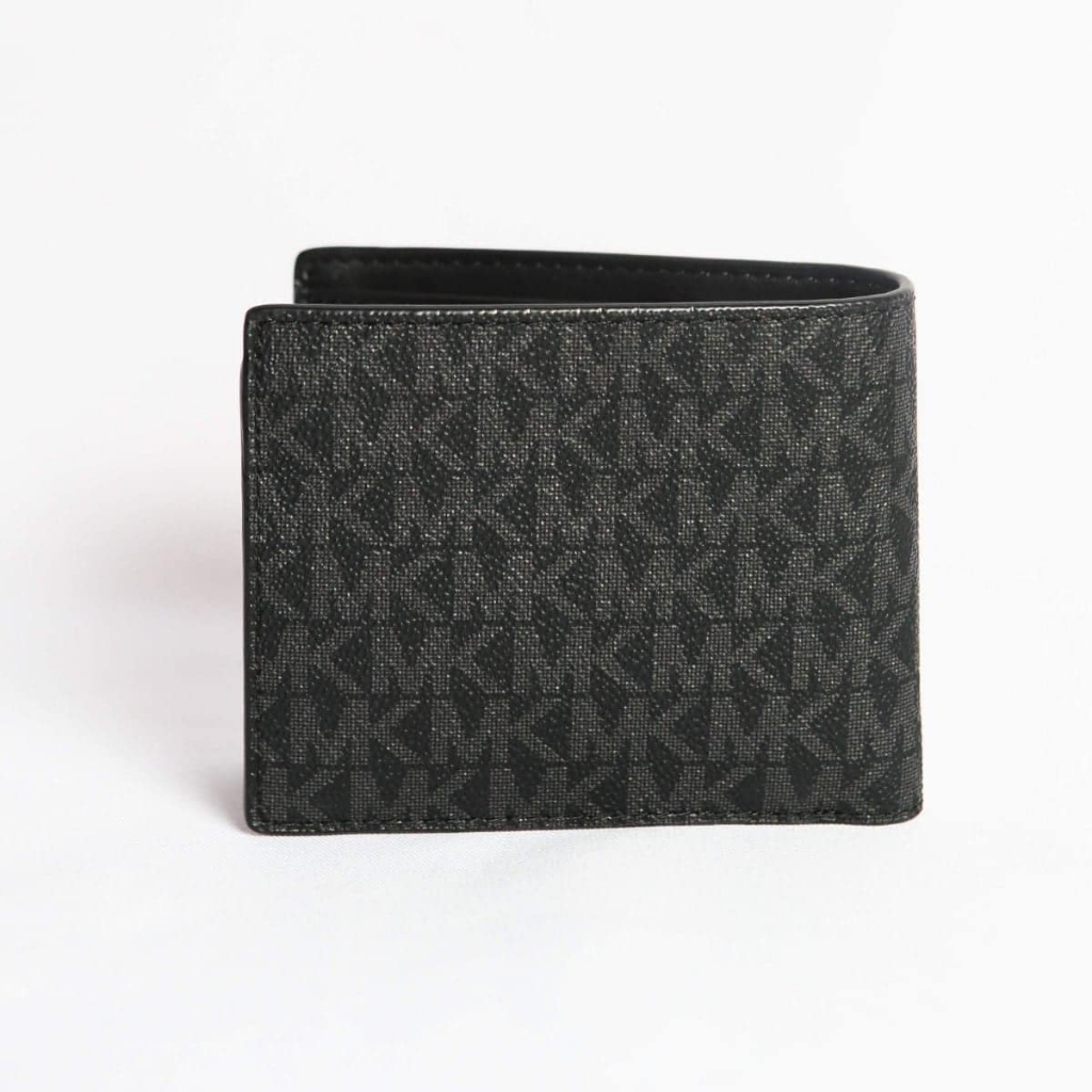 Ví nam Michael Kors, logo đen, ví gồm 2 ngăn lớn  - hàng Mỹ