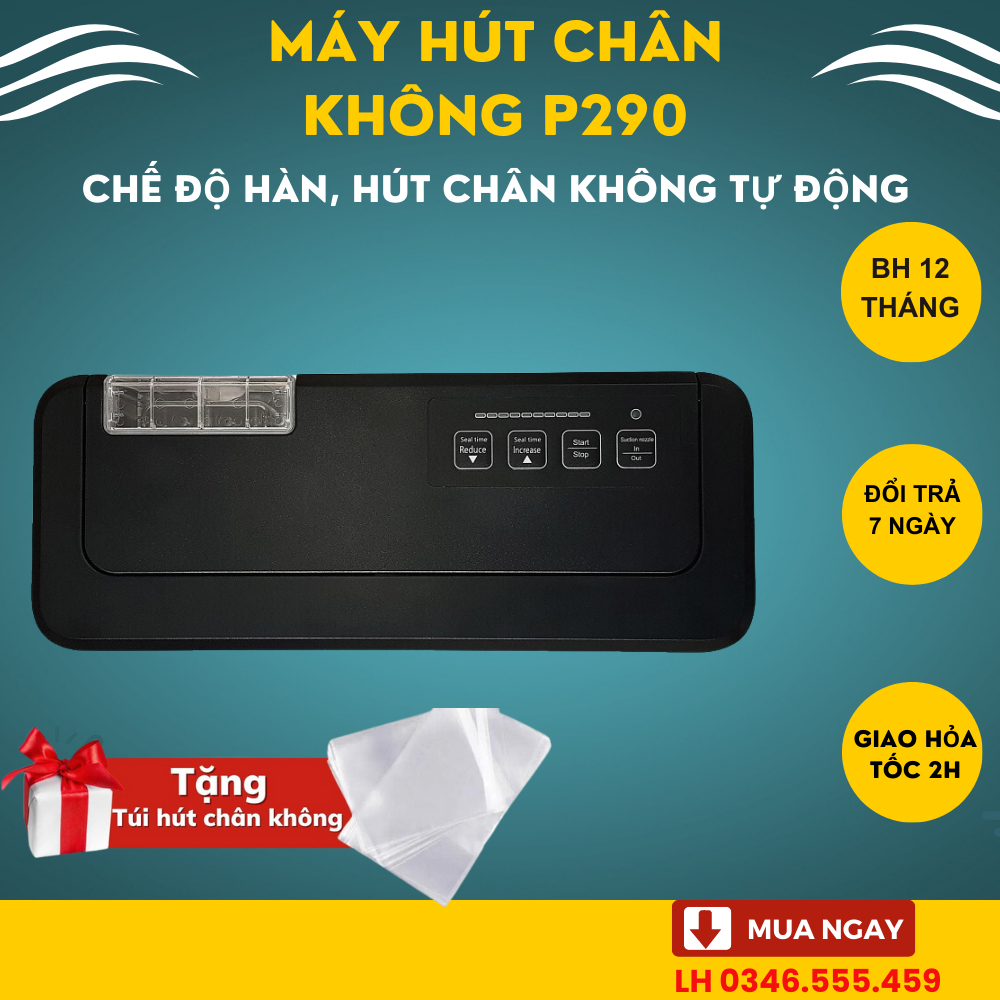 Máy hút chân không KAW-P290 hút chân không thực phẩm - Chính hãng bảo hành 12 tháng