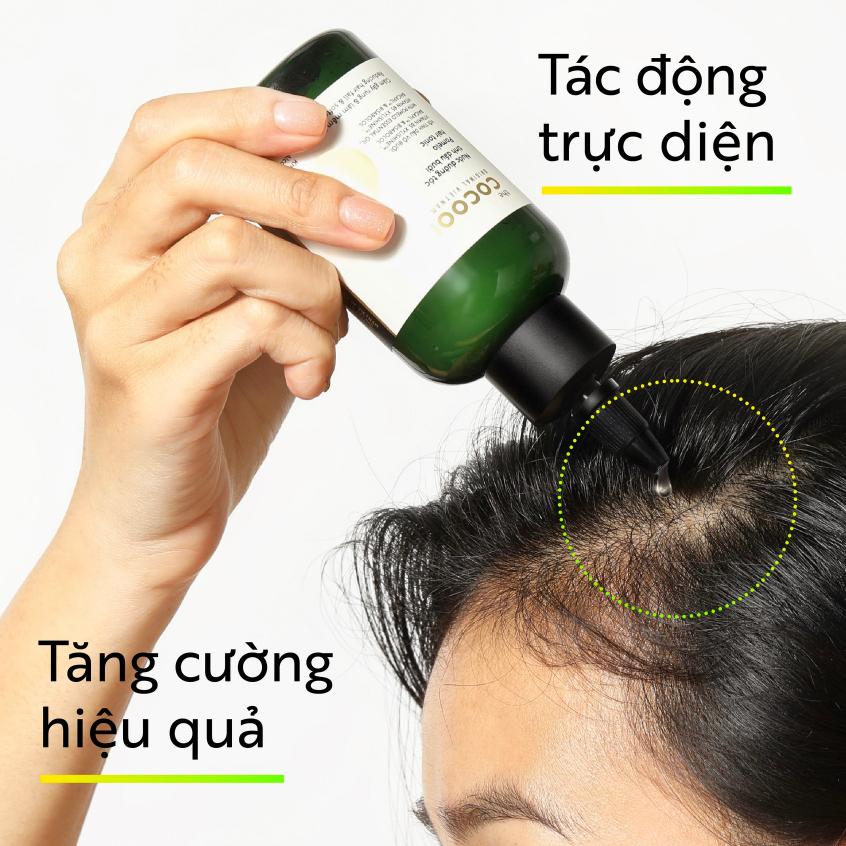 Nước dưỡng tóc tinh dầu bưởi kích thích mọc tóc Cocoon Garin giảm gãy rụng và làm mềm tóc 140ml