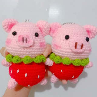 CHÚ HEO DÂU LEN HANDMADE