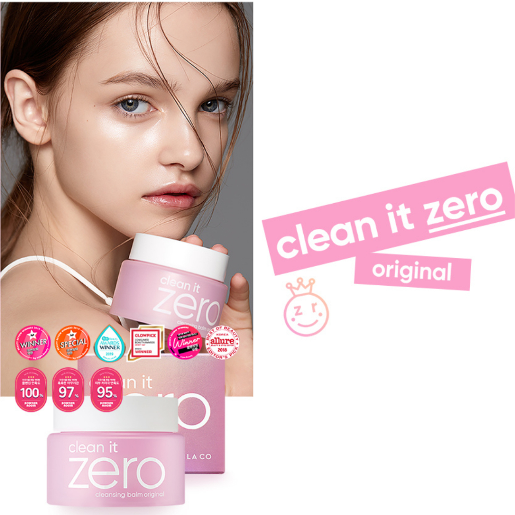 Combo Sữa rửa mặt 150ML + Sáp tẩy trang 100ML BANILA CO O​r​i​g​i​n​a​l dành cho mọi loại da