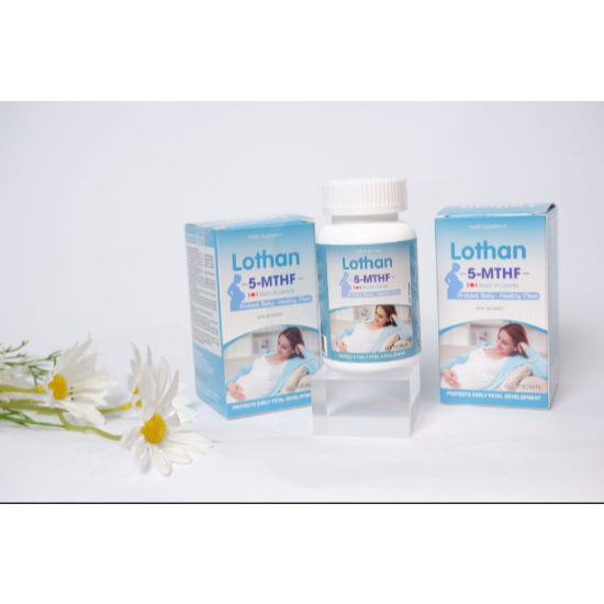 Lothan 5-MTHF hỗ trợ mang thai, bổ sung Folate giảm khả năng sảy thai, lưu thai, dị tật ở thai nhi