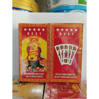 Combo 10 bộ chắn trắng tráng nhựa Thần Tài 100 cây
