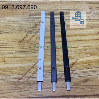 Thanh chốt rút cánh phụ cửa nhôm XINGFA ngắn / dài
