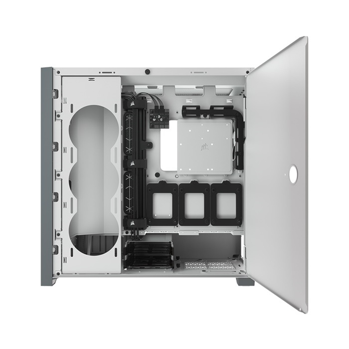 Vỏ máy tính Corsair 5000D Airflow TG White/CC-9011211-WW