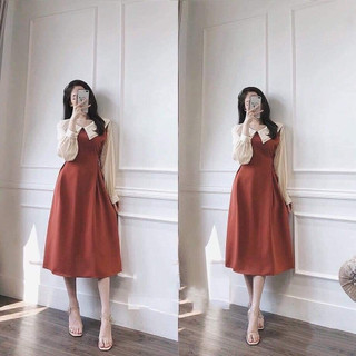 (40-120kg) Đầm thời trang thiết kế - Đầm Bigsize HH106