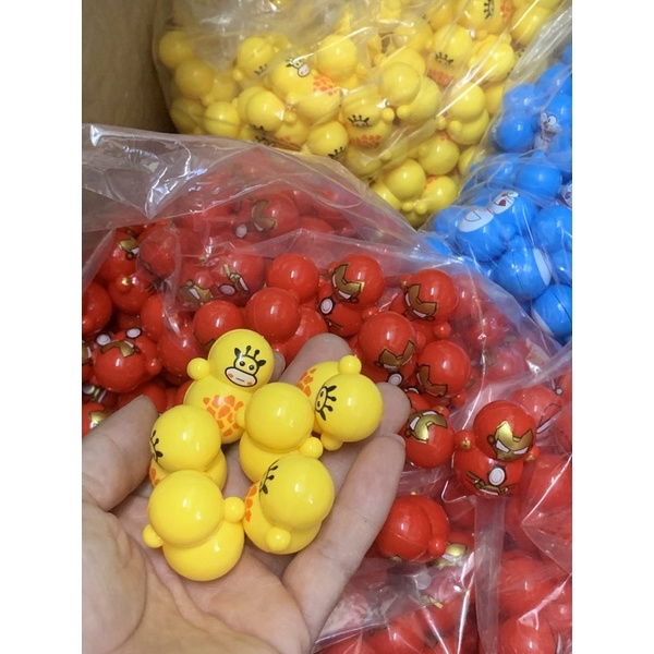 Lật Đật mini Hình Squid Game Và Doaremon Dễ Thương Siêu Đáng Yêu Đồ Chơi Cho Bé.