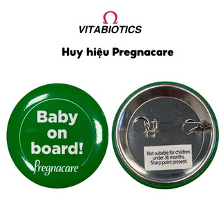 [QUÀ TẶNG KHÔNG BÁN] Huy Hiệu Vitabiotics Pregnacare Baby on broad