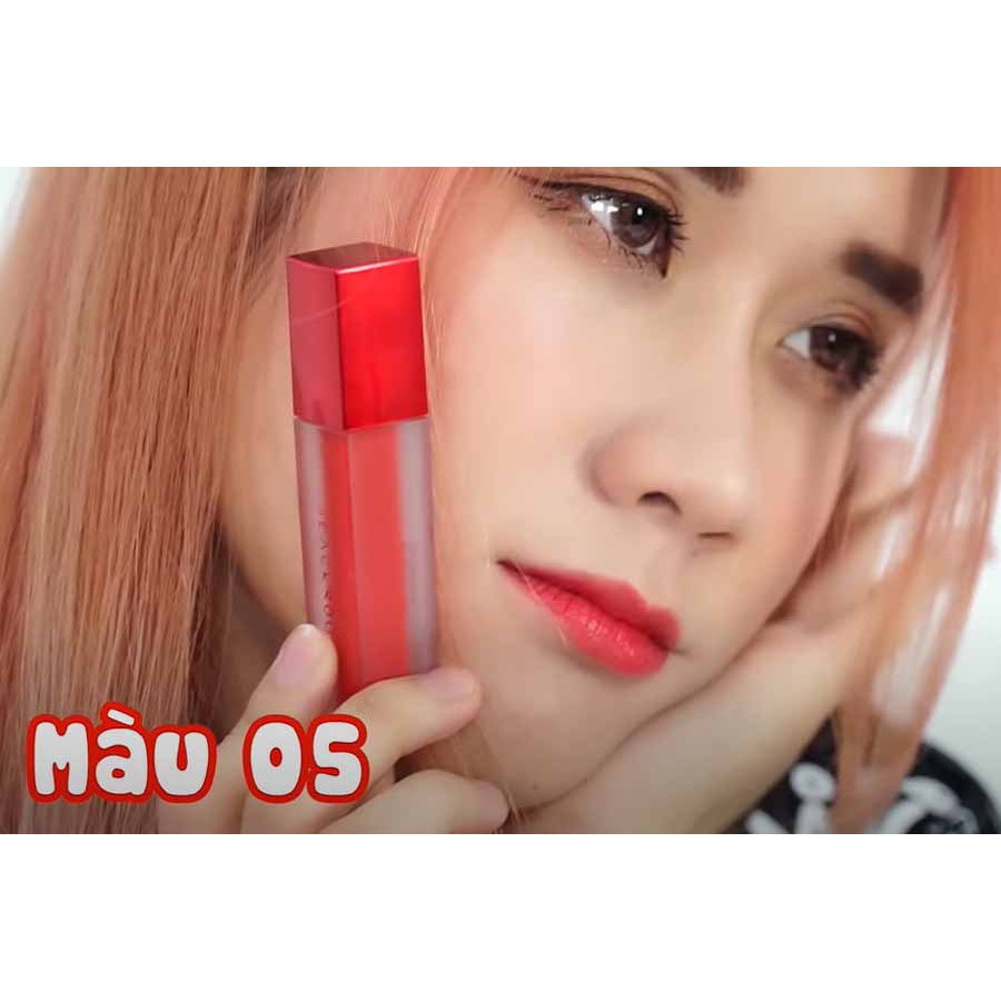 Son Kem Lì Black Rouge màu 05 đỏ cam