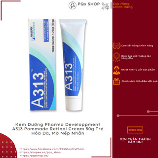 Kem dưỡng pharma developpment a313 pommade retinol cream 50g trẻ hóa da, mờ nếp nhăn