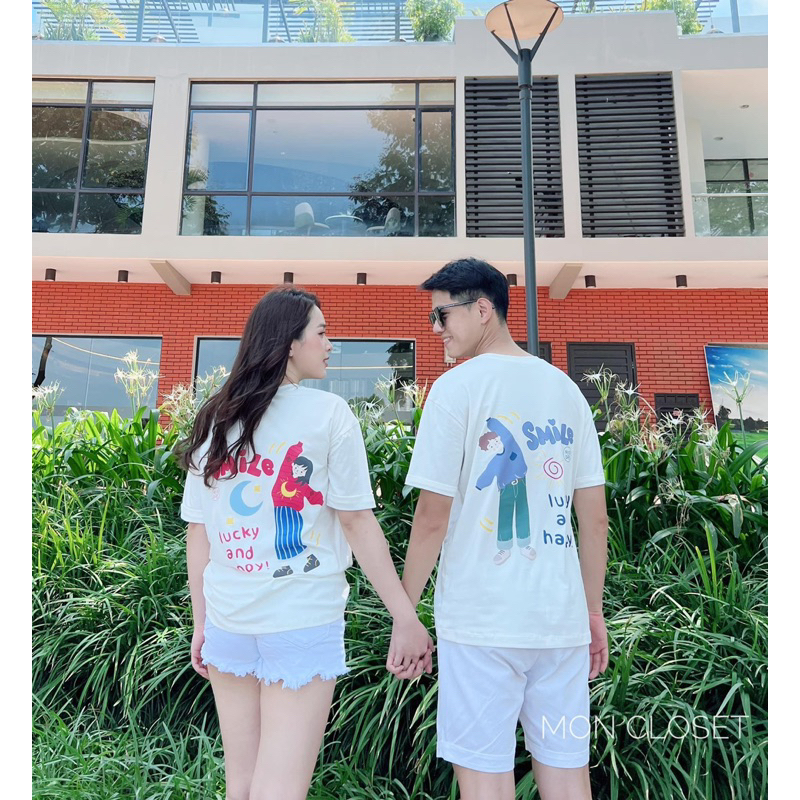 Áo Thun Gia Đình Cotton Co Giãn 4 Chiều Siêu Mát