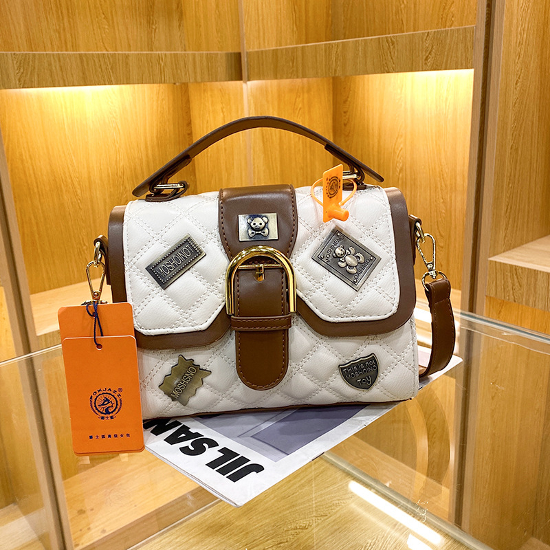 Túi xách nữ xách tay Quảng Châu cao cấp sang trọng kèm dây đeo chéo 02T2-139