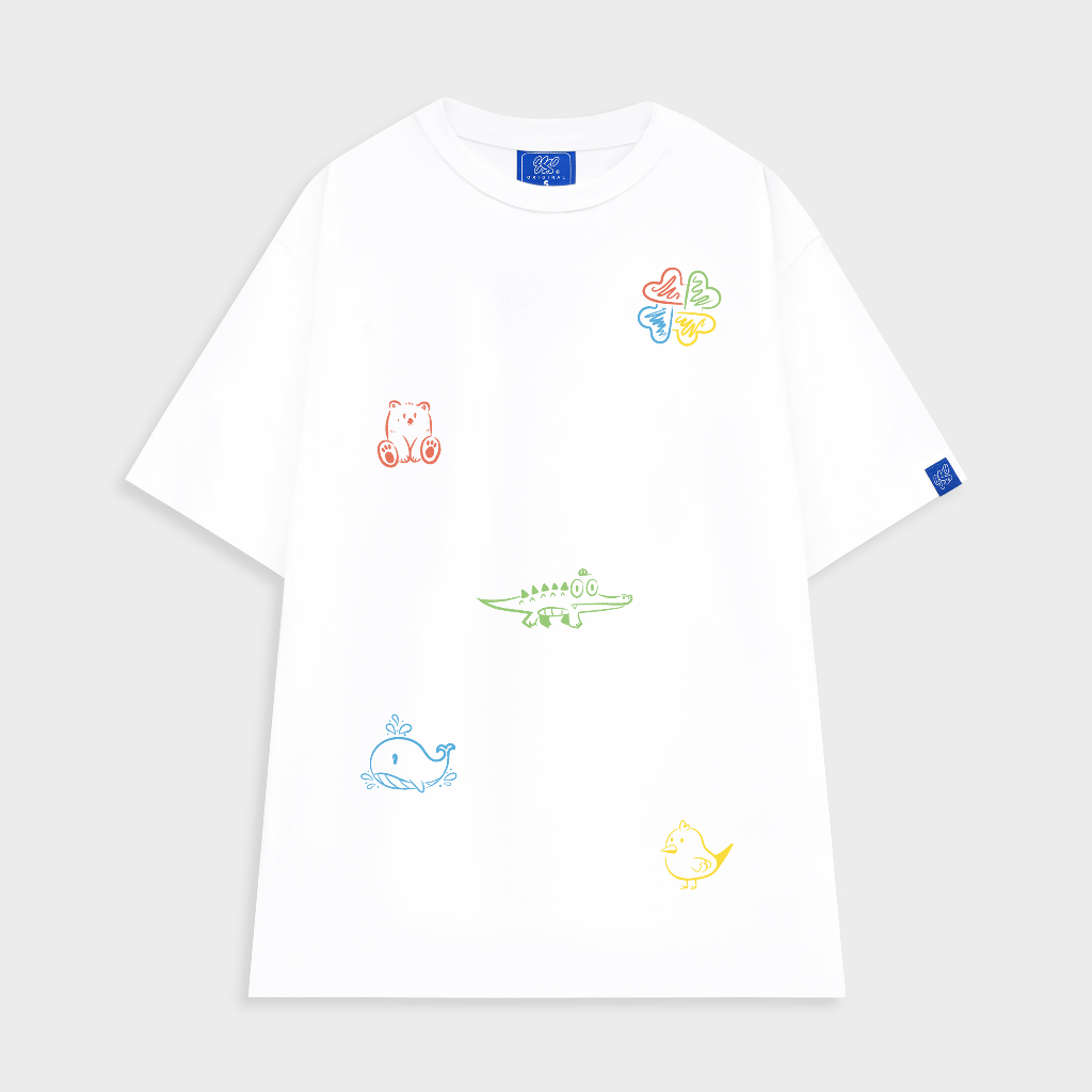 Áo Thun Local Brand Unisex 8YO Mini Zoo Tee