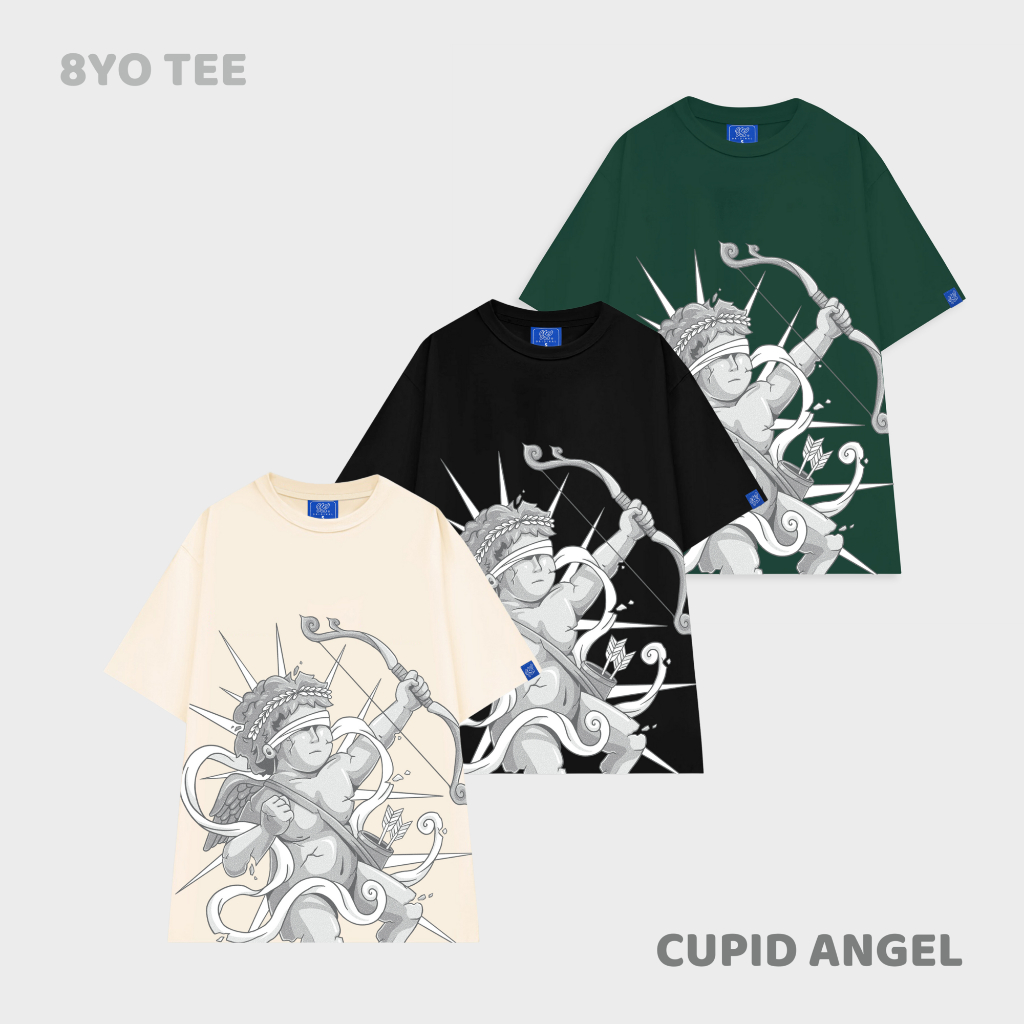 Áo Thun Local Brand Unisex 8YO Cupid Angel Tee # 3 màu