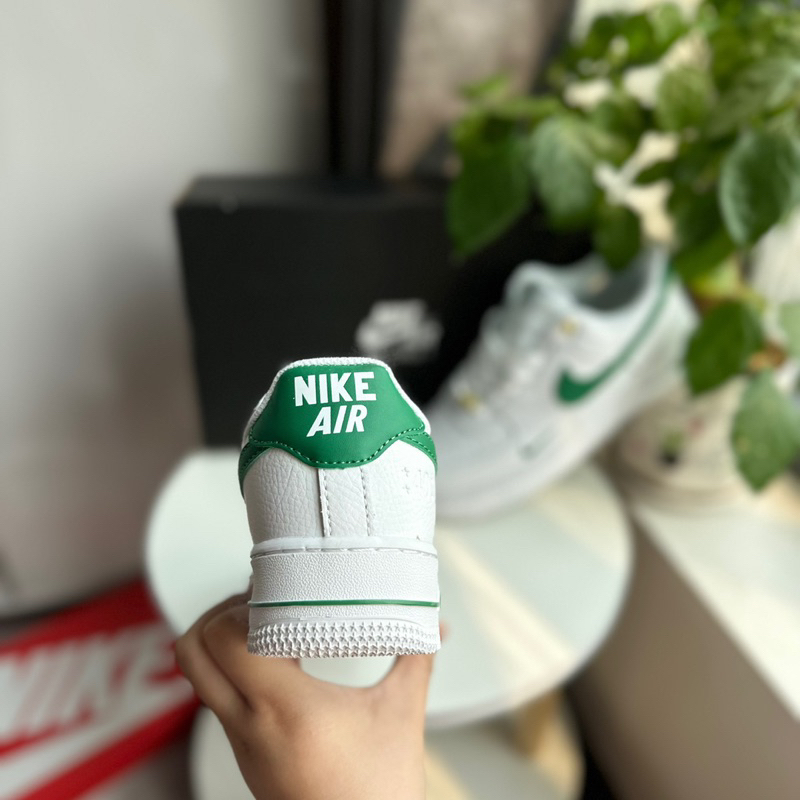 GIÀY THỂ THAO SNEAKER AF1 SE XANH LÁ, AF1 TRẮNG VỆT XANH LÁ GREEN NAM NỮ